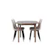 Spisegruppe Venture Home Andy med 4 Polar Stoler