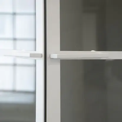 Duschhörn Macro Design Empire Swing Klarglas med Spröjs