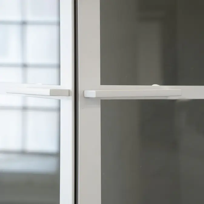 Duschhörn Macro Design Empire Swing Klarglas med Spröjs