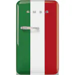 Kjøleskap Smeg FAB10HRDIT6 50's Style med Italiensk Flagg
