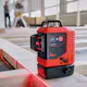 Multikrysslaser Leica Lino Rød L6RS-1