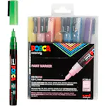 Tusj Creativ Company Posca Glitter Farger Nr PC-3ML Strek 0,9-1,3 mm 8 Stk/1 Pk