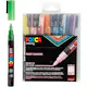 Tusj Creativ Company Posca Glitter Farger Nr PC-3ML Strek 0,9-1,3 mm 8 Stk/1 Pk