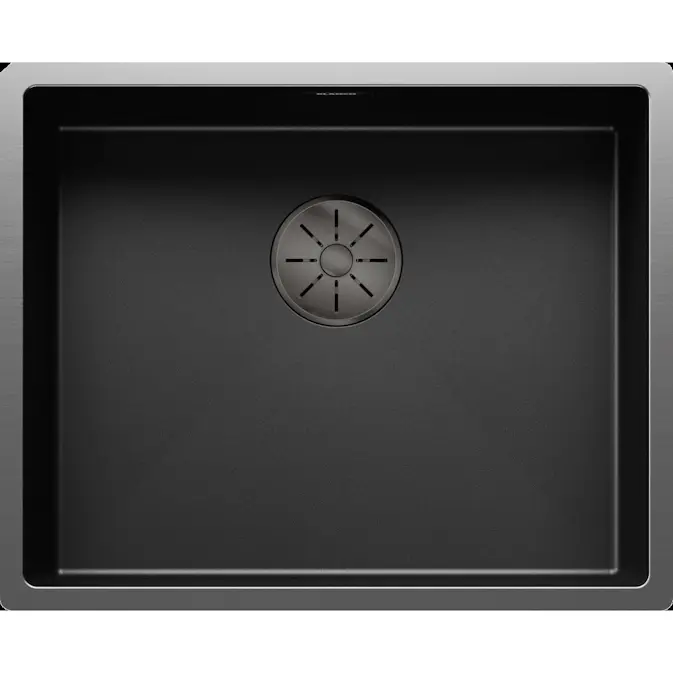 Kjøkkenvask Blanco Claron 500 Dark Steel Edition Infino