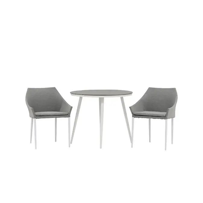 Cafégruppe Venture Home Break Ø90 cm med 2 Spoga Stoler