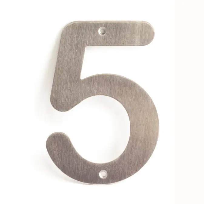 Husnummer Habo 570 Rustfritt