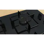 Gasskomfyr Bosch Serie 2 POH6B6K30 Sort 60 cm