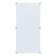Glassrekkverk PLUS Frostet 90x180
