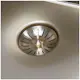 Enkelvask Strand Stainless SOLID med clips och blandarplats PVD Gold