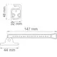 Vindusholder Habo 1225-2