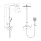 Takdusjsett Hansgrohe Raindance E Showerpipe 360 1jet