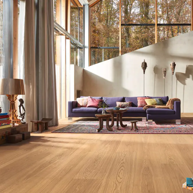 Trägolv HD 400 Natural pure oak 08906, Längd: 2200 mm
