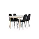 Spisegruppe Venture Home Andy 180 med 4 stk Polar Stoler Teddy