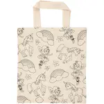 Mulepose Creativ Company Enhjørning Lys Natur Størrelse 27,5x30 cm 135 g 1 Stk