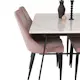 Spisegruppe Venture Home Estelle 140 med 4 Laura Stoler ManchEstelle