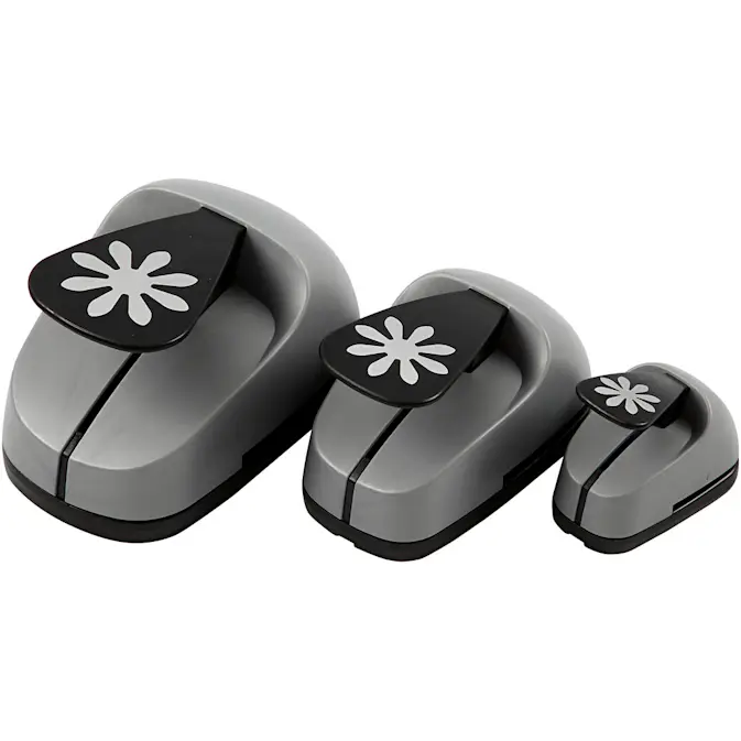 Stansejernsett Creativ Company Lag på Lag Margeritt 3-Pk