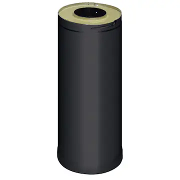 Modulskorstein Harvia Svart Løs Isolert 500 mm