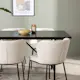 Spisegruppe Venture Home Astrid med 6 Edina Stoler