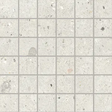 Mosaikk Lhådös Slite lysgrå 5x5 cm