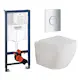 Vägghängd Toalettstol Grohe Euro Ceramic 39328 Komplett