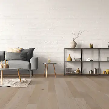 Parkettgulv NQD Oak Latte 5G Mattlakk 1-Stav