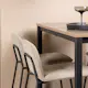 Spisegruppe Venture Home Camden med 4 Bisbee Stoler