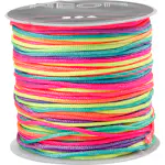 Knyttesnor Creativ Company Multicolor Neon 28 m/1 Rl