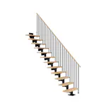 Plassbesparende Trapp Dolle Cork Bøk Rett Classic III