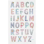 Klistremerker Creativ Company Diamond Alfabetet