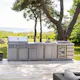 Kjøleskap Modul Myoutdoorkitchen Stainless Collection med Oppbevaringsskap