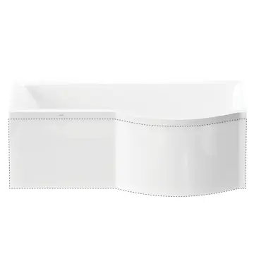 Frontpanel Nordhem til Badekar Solvik