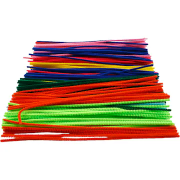 Piperenser Creativ Company L30 cm Tykkelse 4 mm Ass Farger 300 Mix/1 Pk