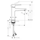 Servantbatteri Hansgrohe Metropol 110 CoolStart