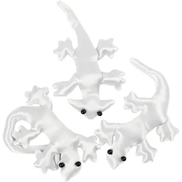 Stoffkryp Creativ Company Hvit 10-14 cm 3 Stk/1 Pk