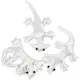 Stoffkryp Creativ Company Hvit 10-14 cm 3 Stk/1 Pk