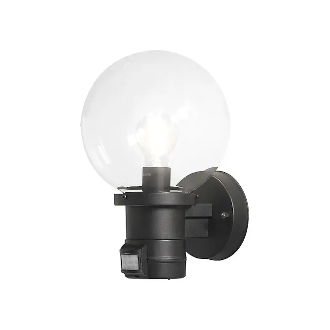 Vegglampe Gnosjö Konstsmide Nemi E27 Bevegelsessensor