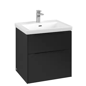 Tvättställsskåp Villeroy & Boch Subway 3.0 med 2 Lådor