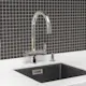 Klinker Arredo Fojs Collection Steel Mosaic Matt Grå 3x3 cm