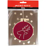 Brodering Creativ Company Mini DIY Kit Reinsdyr