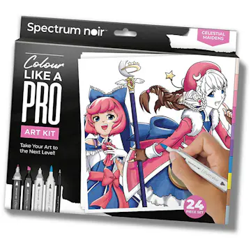 Hobbysett Creativ Company DIY Kit Illustrasjon Celestial Maidens