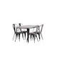 Spisegruppe Venture Home Tempe med 4 Tempe Stoler