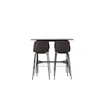 Spisegruppe Venture Home Rax med 4 stk Alexi Stoler