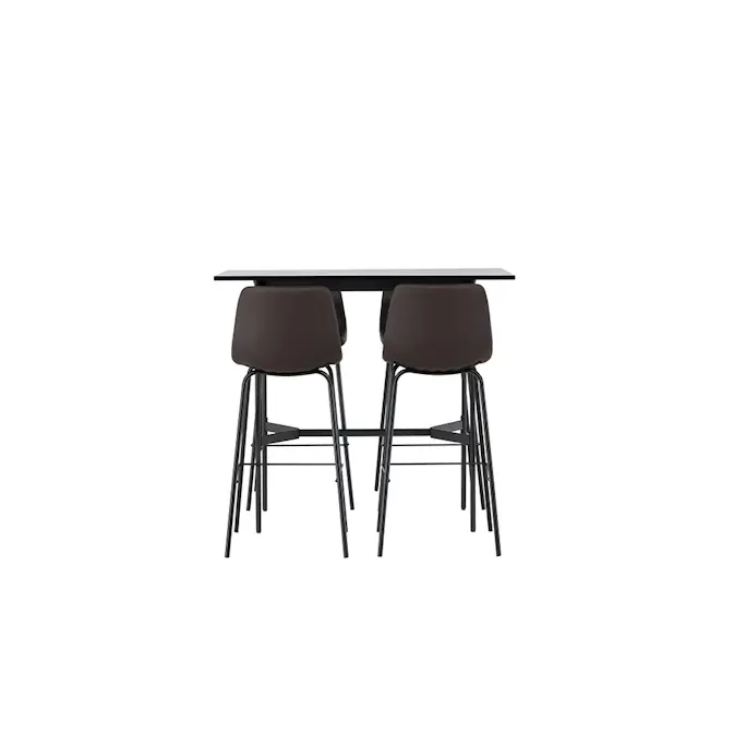 Spisegruppe Venture Home Rax med 4 stk Alexi Stoler