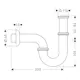 Vattenlås Hansgrohe Standard