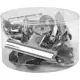 Metallklips Creativ Company 7,5 cm 6 stk/1 Pk