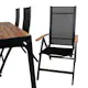 Spisegruppe Venture Home Berfin med 6 Perla Stoler