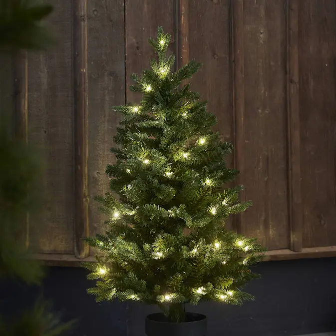 Juletre Star Trading Byske Kunstig 90 cm med LED 50 Lys