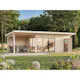 Hagestue Palmako Andrea 24,2 m² Slide Plus (inv. 15,2+7,9 m²)