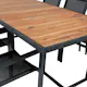 Spisegruppe Venture Home King med 6 Curz Stablebare Spisestoler