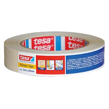 Maskeringstape Tesa 25 mm 50 m 4348